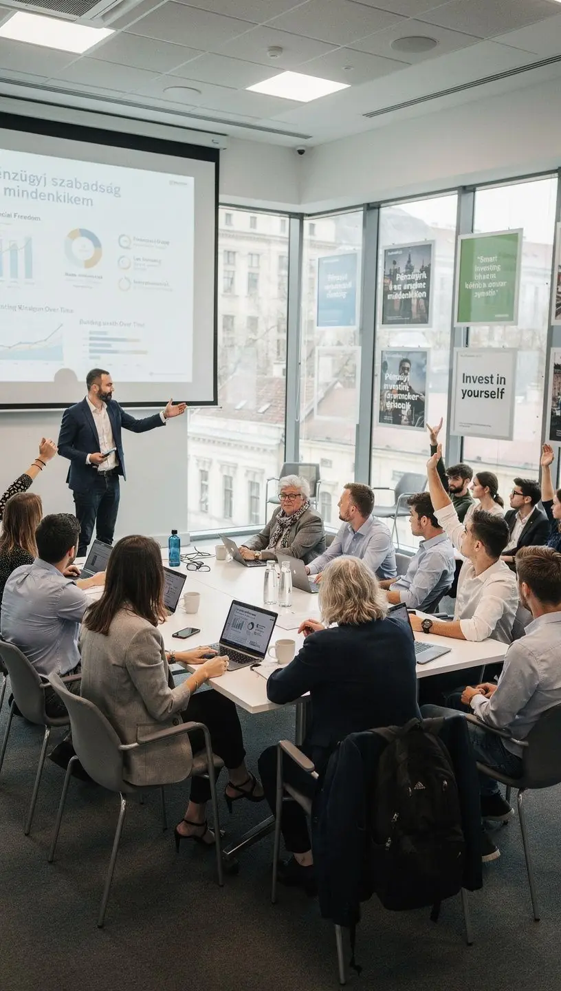 Könyvek és jegyzetfüzetek kupaca egy asztalon, amelyek a pénzügyi tervezés alapjait segítik.